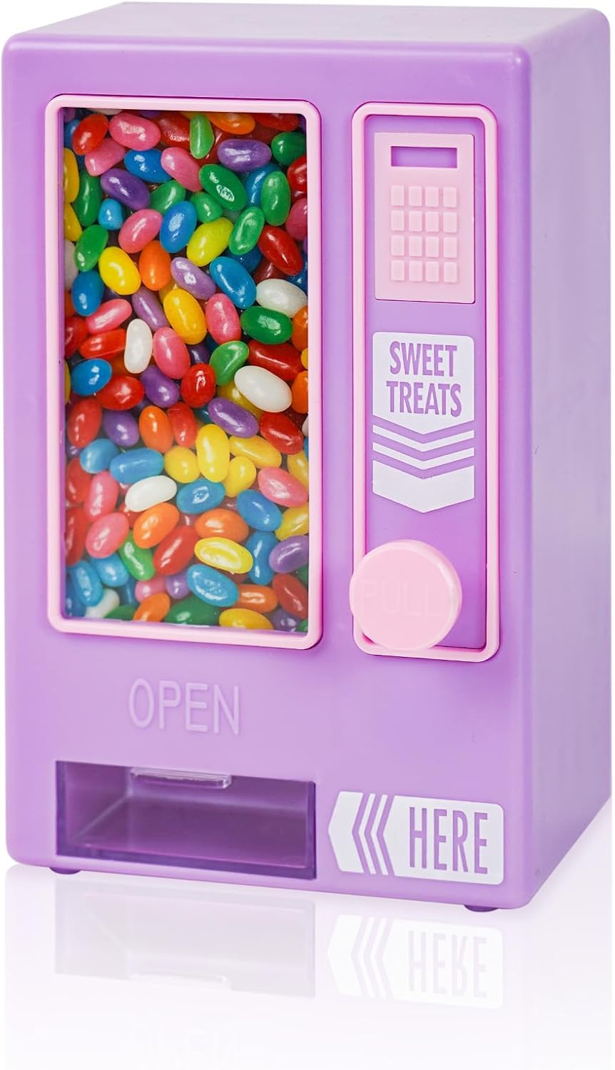 YOBRO Süssigkeitenautomat, süsser Wending Machine für den Schreibtisch, manuelle Süssigkeitenmaschin