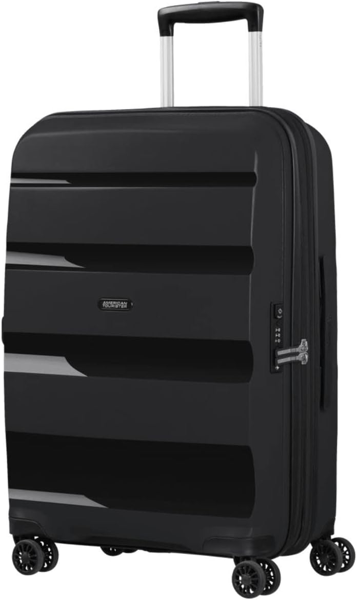 American Tourister Spinner EXP TSA Bon Air DLX Black 66, Unisex, Erwachsene, schwarz, 66, Koffer