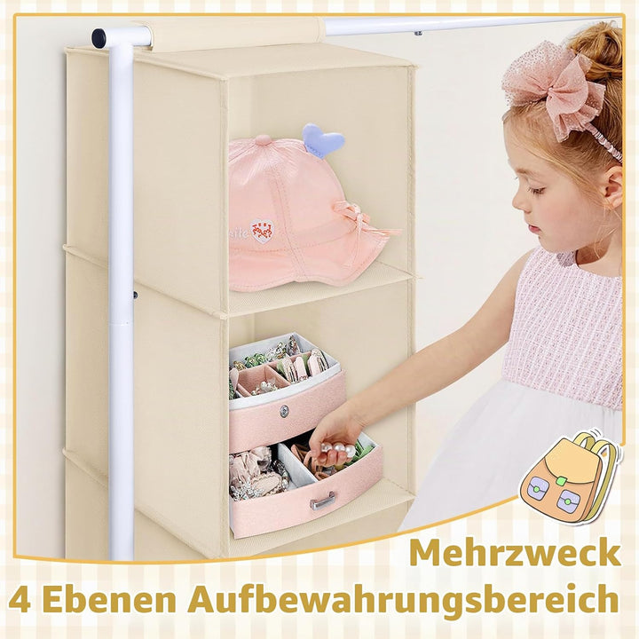 Univivi Kleiderständer Kinder, Kleiner Baby Kleiderstange Strapazierfähige Kleiderständer Stabil mit