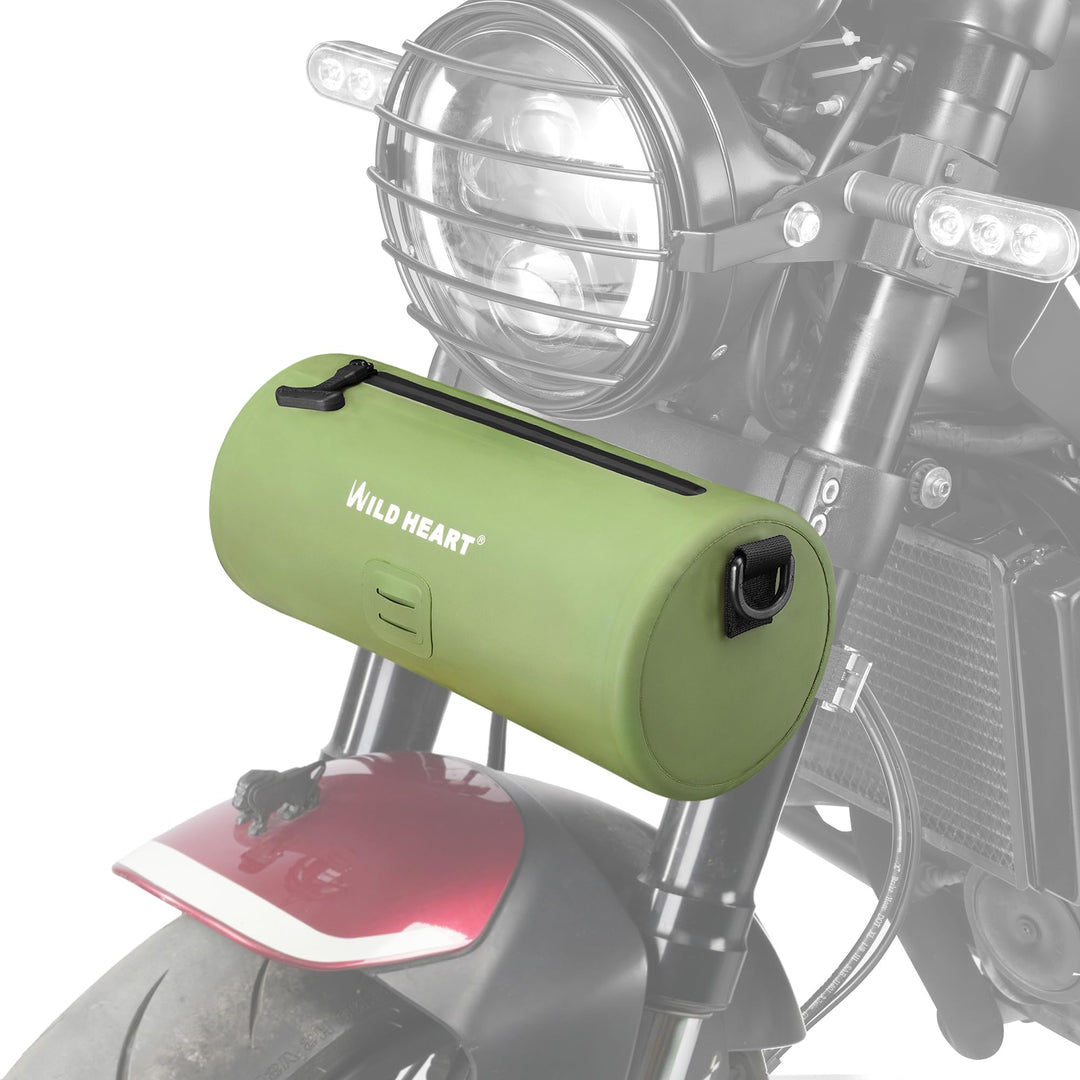WILD HEARTMotorrad-Lenkertasche Motorrad-Kleintasche Seitentasche wasserdicht mit Schultergurt kompa