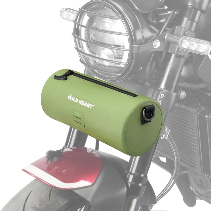 WILD HEARTMotorrad-Lenkertasche Motorrad-Kleintasche Seitentasche wasserdicht mit Schultergurt kompa