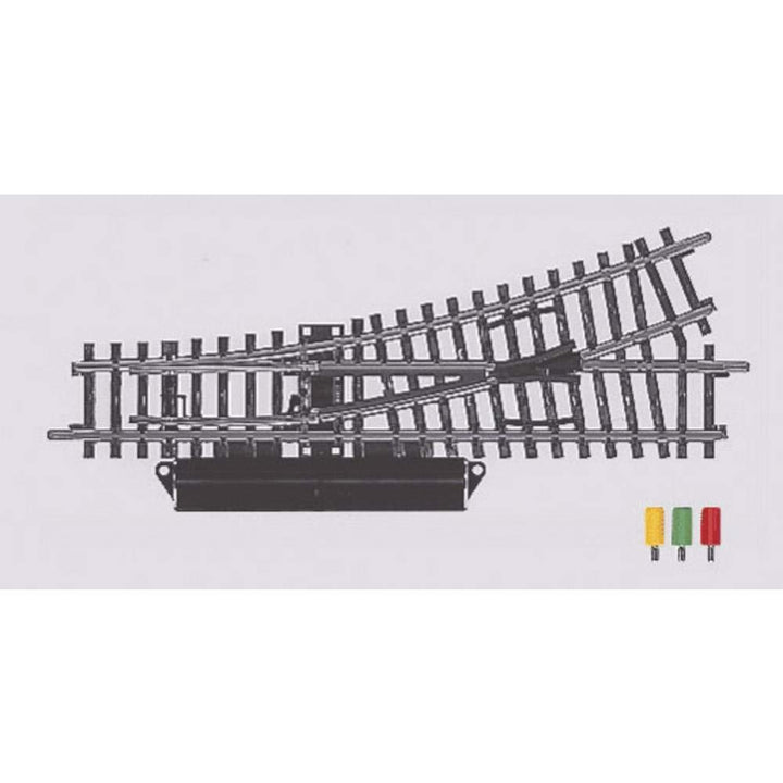 Märklin 2262 - El. Weiche links r424,6 mm, Inhalt 2 Stück