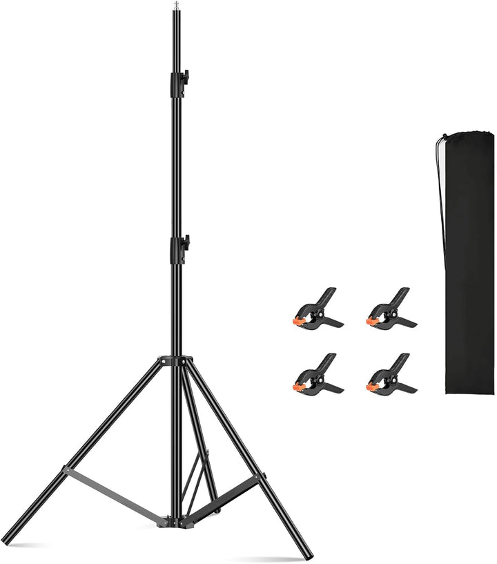 Heavy Duty Light Stand 2,8m,Aluminiumfeder Gepolstertes Stativ Beleuchtungsständer Max Loading: 10KG