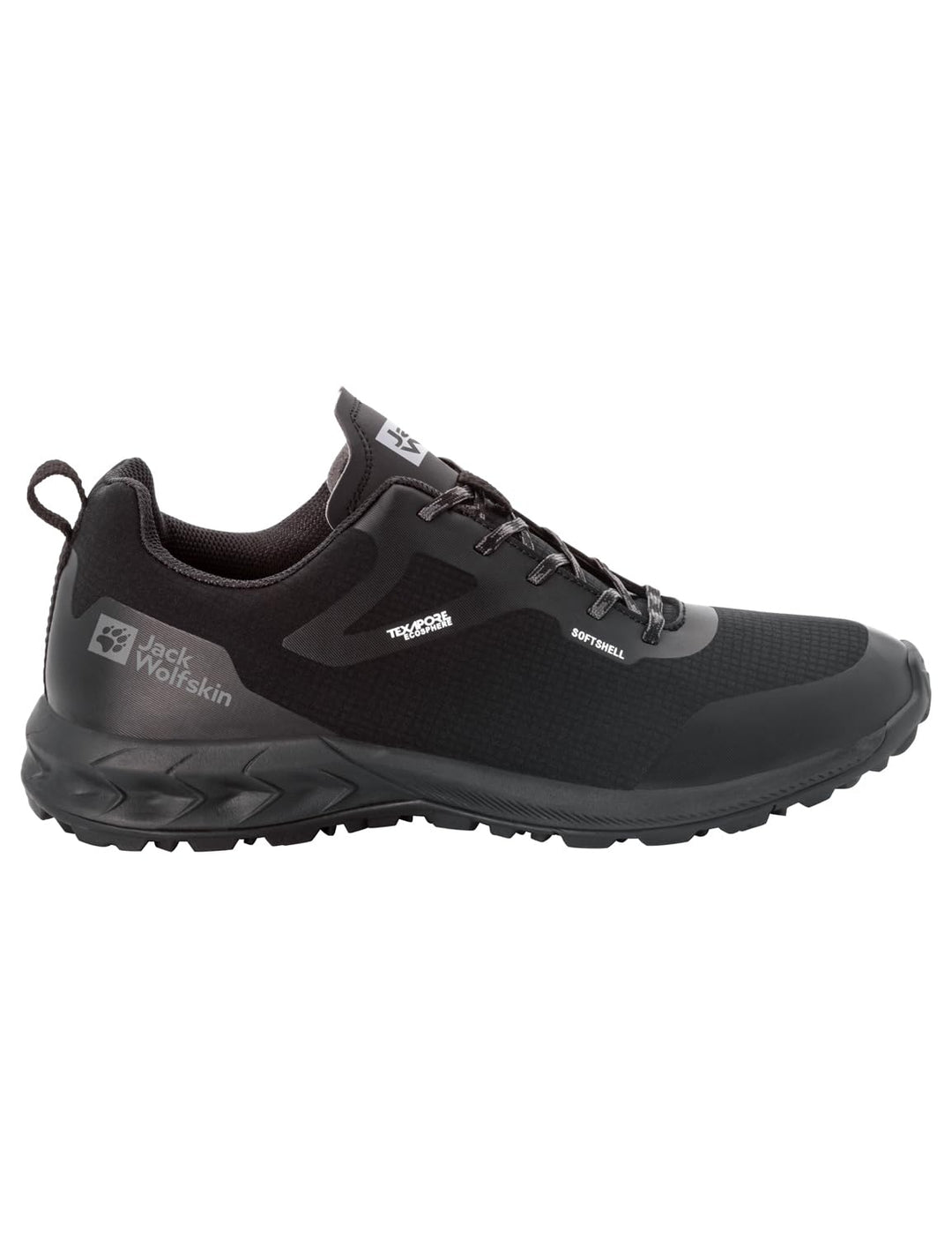 Jack Wolfskin Herren Woodland Shell Texapore Low M Walking-Schuh 39.5 EU Phantom Grey, 39.5 EU Phant