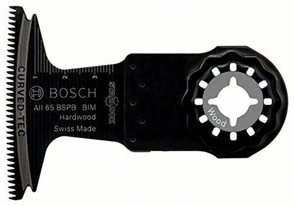Bosch Professional Tauchsägeblatt Hartholz (10 Stück, für Multifunktionswerkzeug Starlock) AII 65 BS