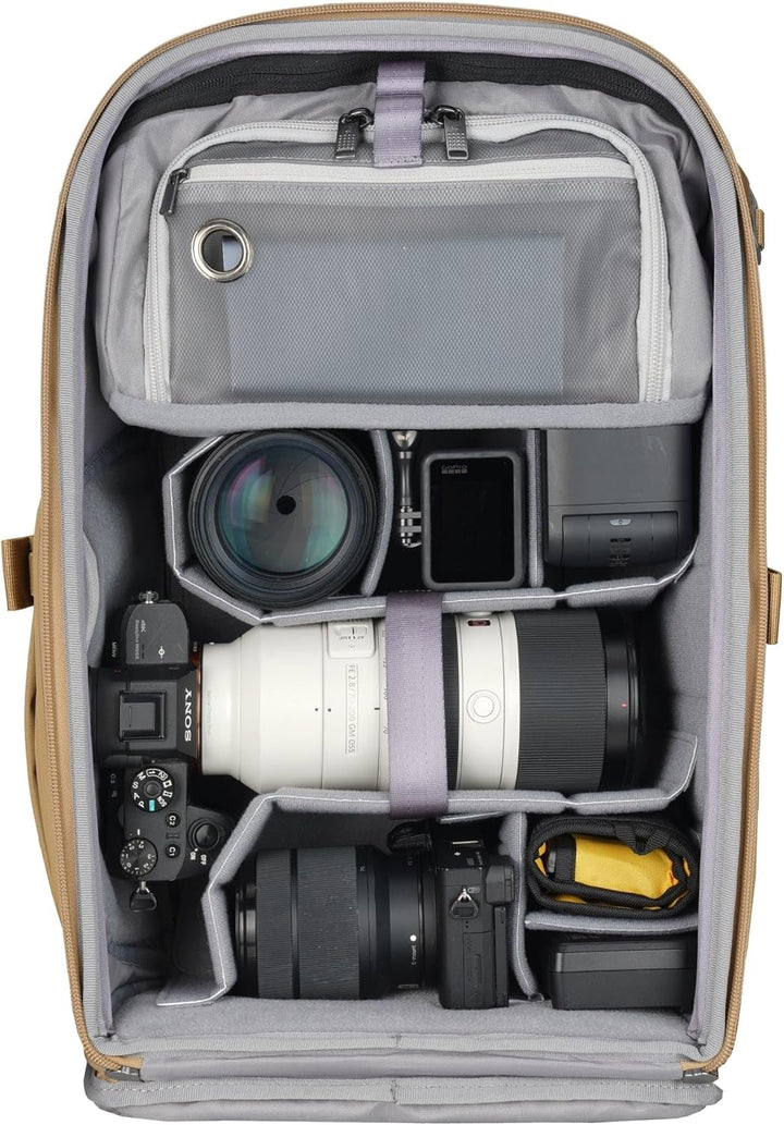 Vanguard Veo Metro B25L BG Fotorucksack für Kamera Objektive Laptop Tablet Beige