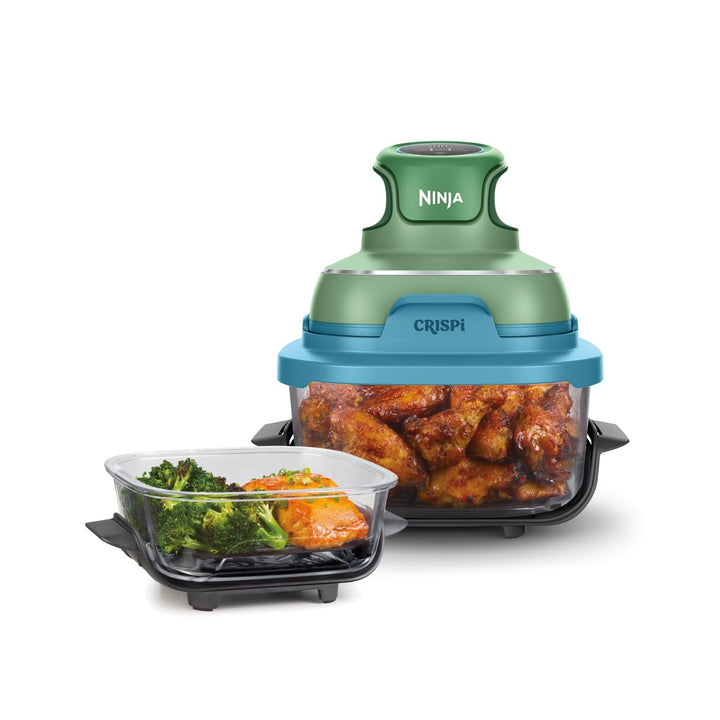 Ninja CRISPi Tragbare Heissluftfritteuse, 3,8 l & 1,4 l, 4-in-1: Heissluftfrittieren, Braten, Aufknu