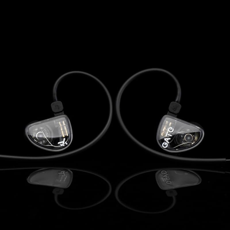 Truthear Gate In-Ear-Kopfhörer, dynamischer Treiber, 3,5 mm, austauschbares Kopfhörerkabel, mit Mikr