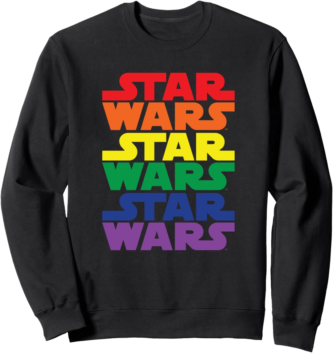 Star Wars Logo Rainbow Repeat Sweatshirt