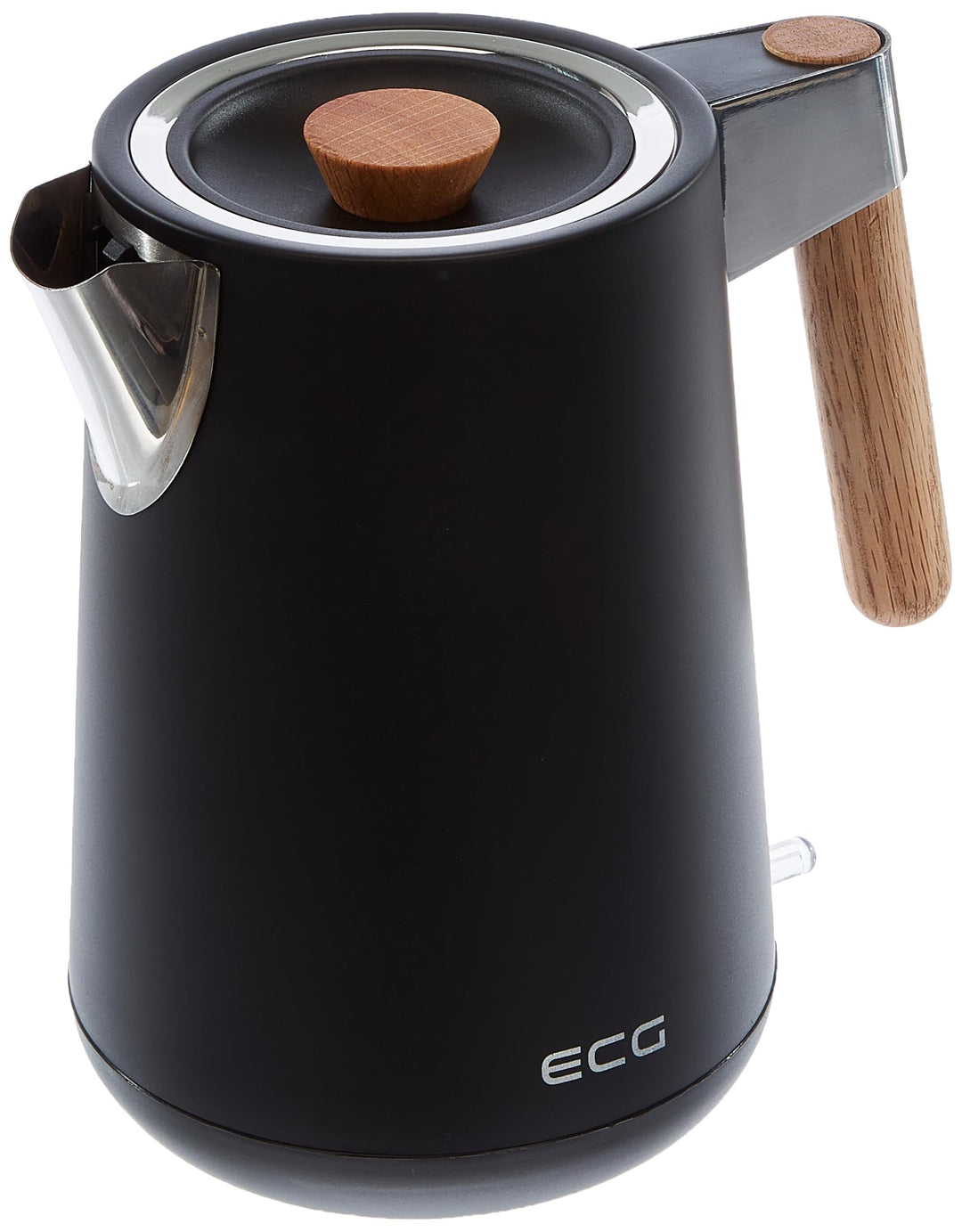 ECG RK 1768 Strix Timber Black 1.7 Liter Holz, Schwarz, 1.7 Liter Holz, Schwarz