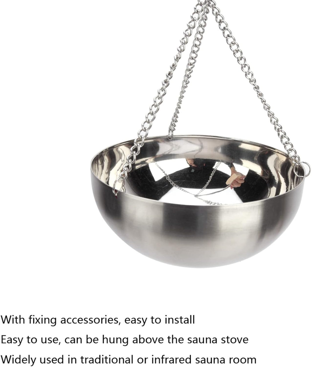 Watris Veiyi 20cm Verdampferschale Sauna, Saunazubehör, Aromaschale Für Sauna Geeignet Für Die Aufbe