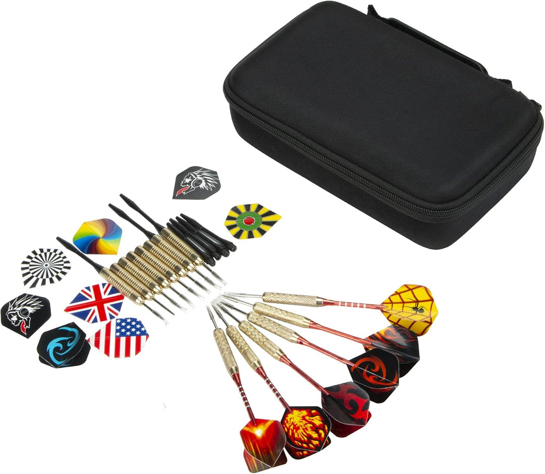 Aenllosi Harte Tasche Hülle für 6 Dartpfeile/Stahlspitze Dartpfeile/weicher Spitze, Nur Tasche