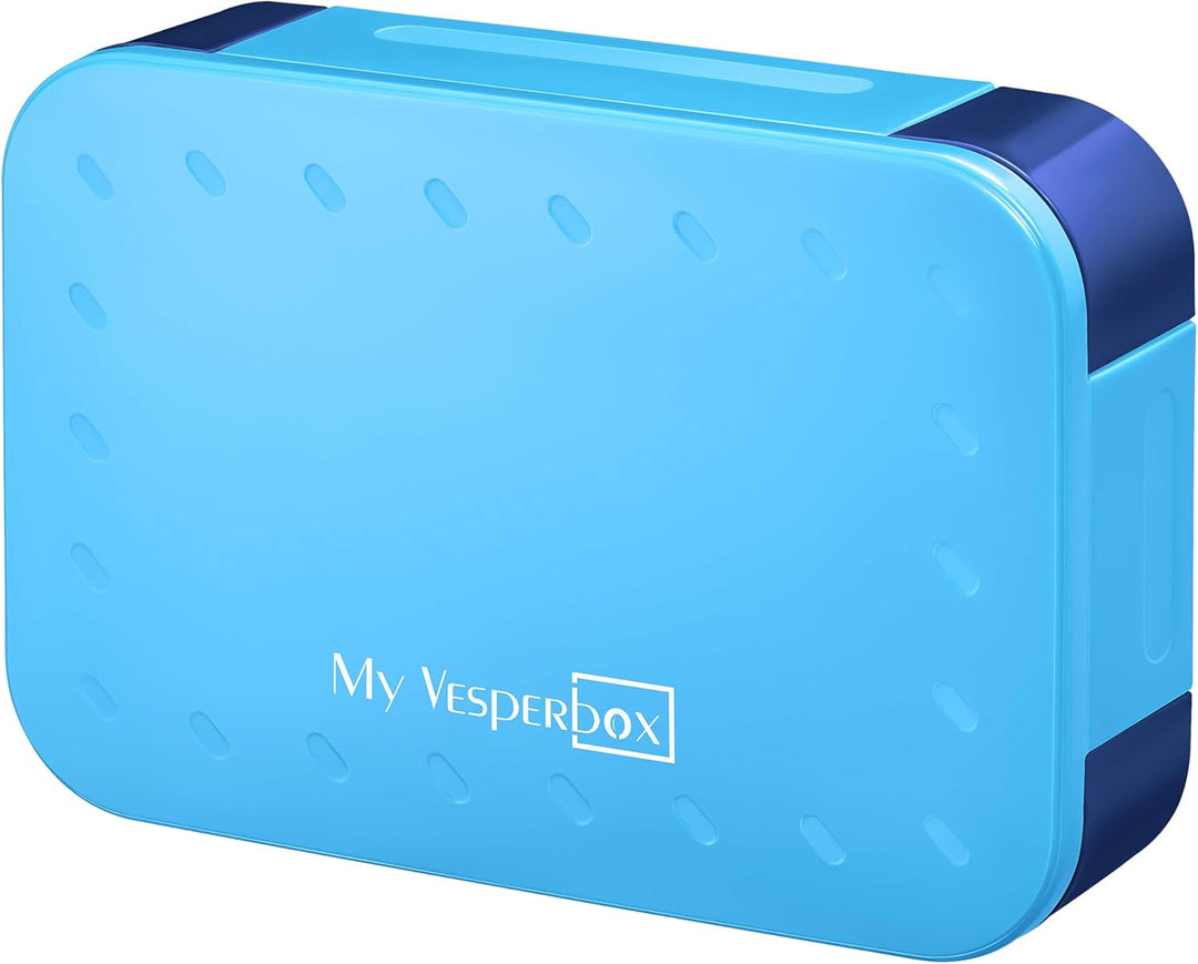 My Vesperbox® Brotdose für Kinder mit Fächern [MINI LITE] - Lunchbox mit Trennfächern - Bento Box -