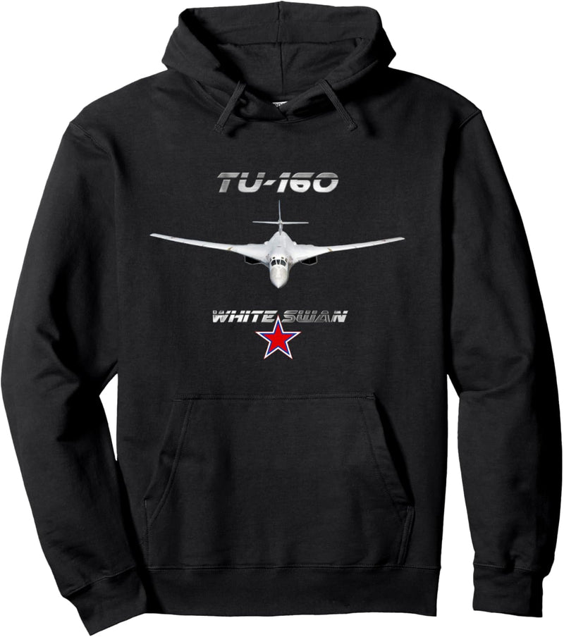 TU-160 russischer schwerer strategischer Überschallbomber Pullover Hoodie