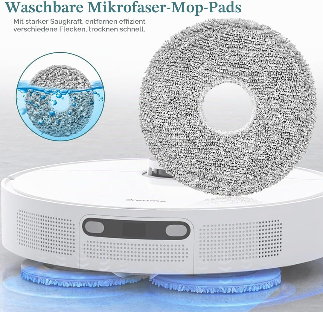 Zubehör Ersatzteile für Dreame L10s Pro Ultra Heat/L10s Ultra Gen 2/L40 Ultra AE/X30 Ultra, Ersatzte