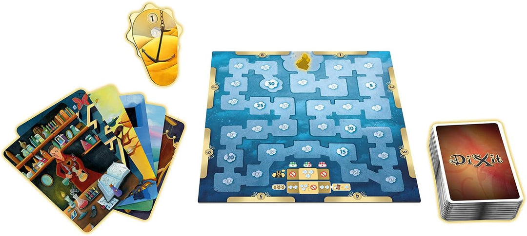 Libellud Asmodee | UNbox Now Dixit | Grundspiel 3-8 Spieler | Ab 8+ Jahren | 30+ Minuten &amp; Asmodee D