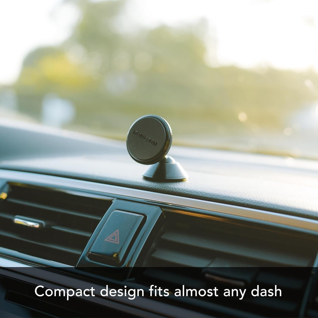 Rokform - Universal verstellbare magnetische KFZ-Halterung, 360 Grad drehbar mit 3M VHB-Klebeband, H