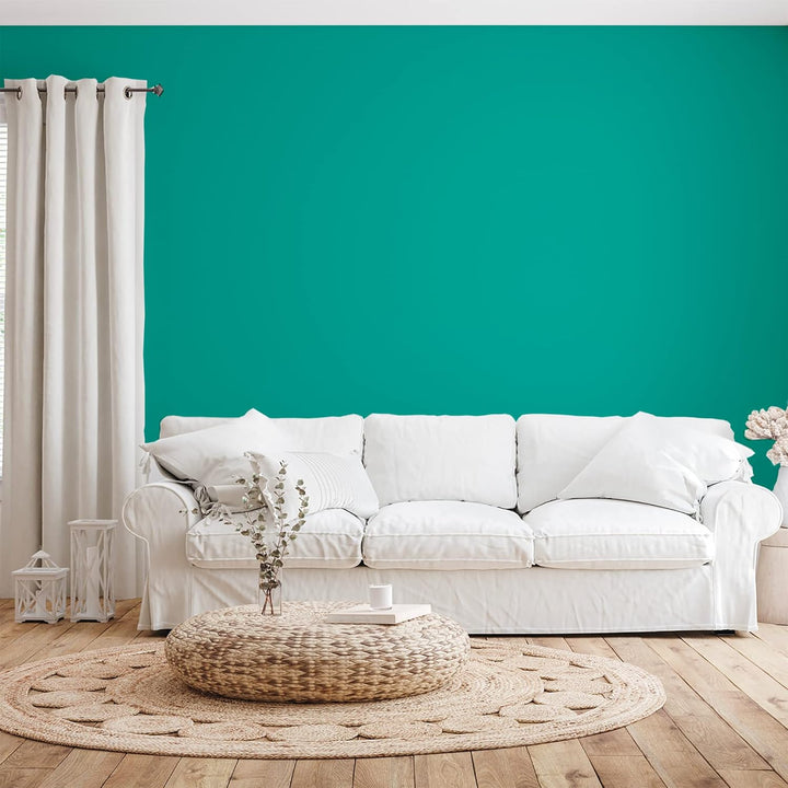 BOX DECO COULEURS Natürliche Farbe, für den Innen- und Aussenbereich, Seidenoptik, 2,5 l, 33 m² [Ene