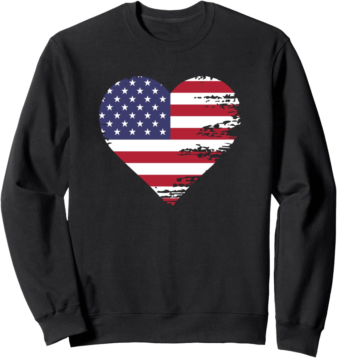 I Love USA Sweatshirt