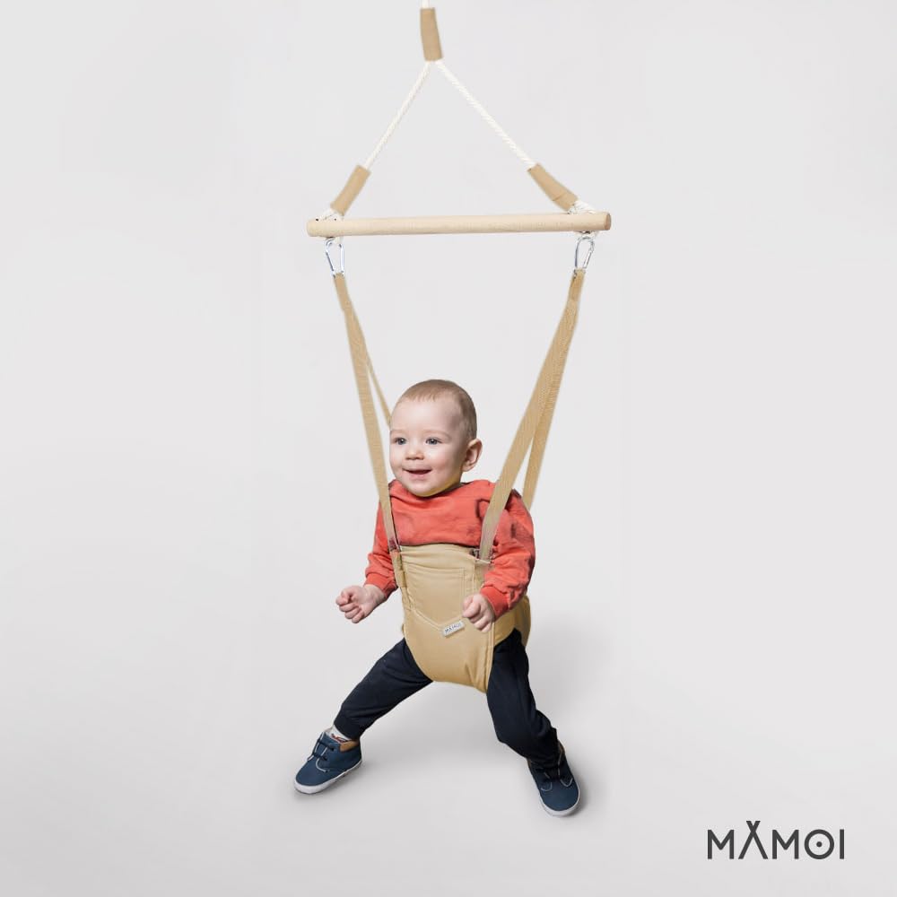 MAMOI® Türhopser Baby ab 6 Monate, Hopser Baby Jumper Bouncer, Babyschaukel für türrahmen, Schaukel