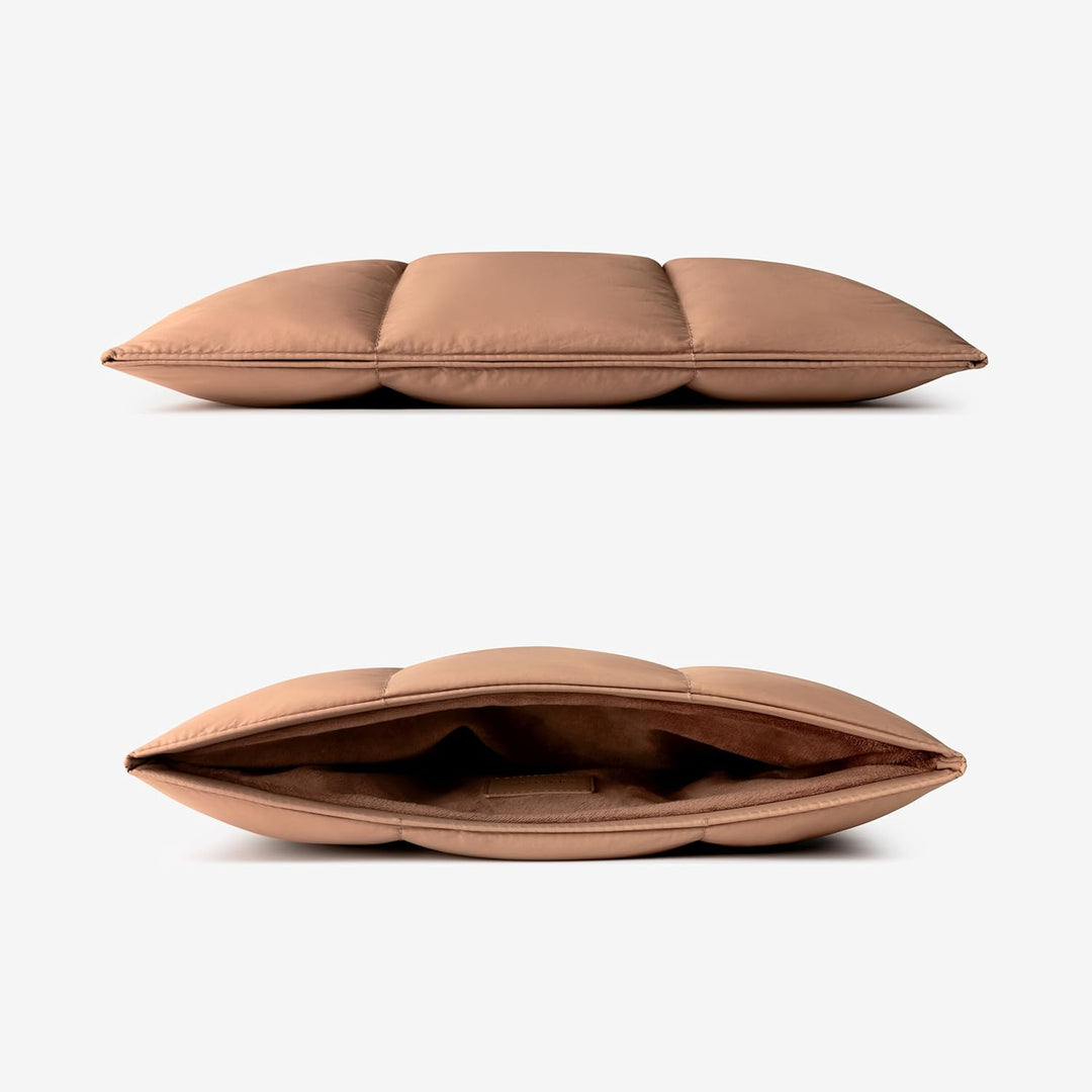 Comfyable Puffy Laptop Sleeve 13 Inch 14 Inch, Quilted Puffer Laptop Carrying Case, Pillow Bag Compa
