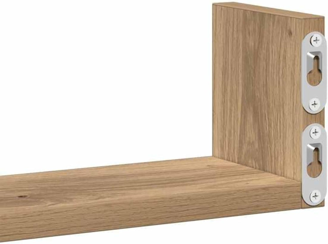 Wandregale Artisan-Eiche Holzwerkstoff 40-30 cm | Regale für Wohnzimmer und Küche Model853316 40 x 1