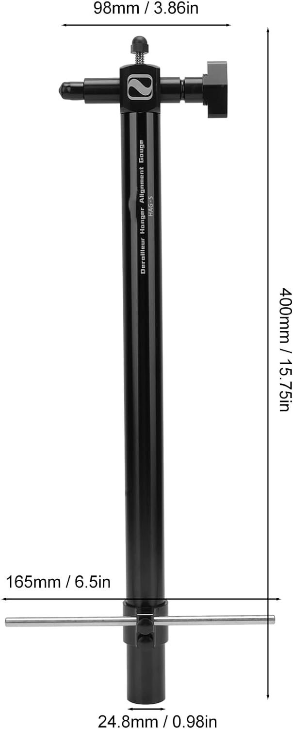 Fockety Fahrrad Schaltauge, 400mm/15.75in Bike Tail Hook Kalibrierungswerkzeuge Korrekturschlüssel f