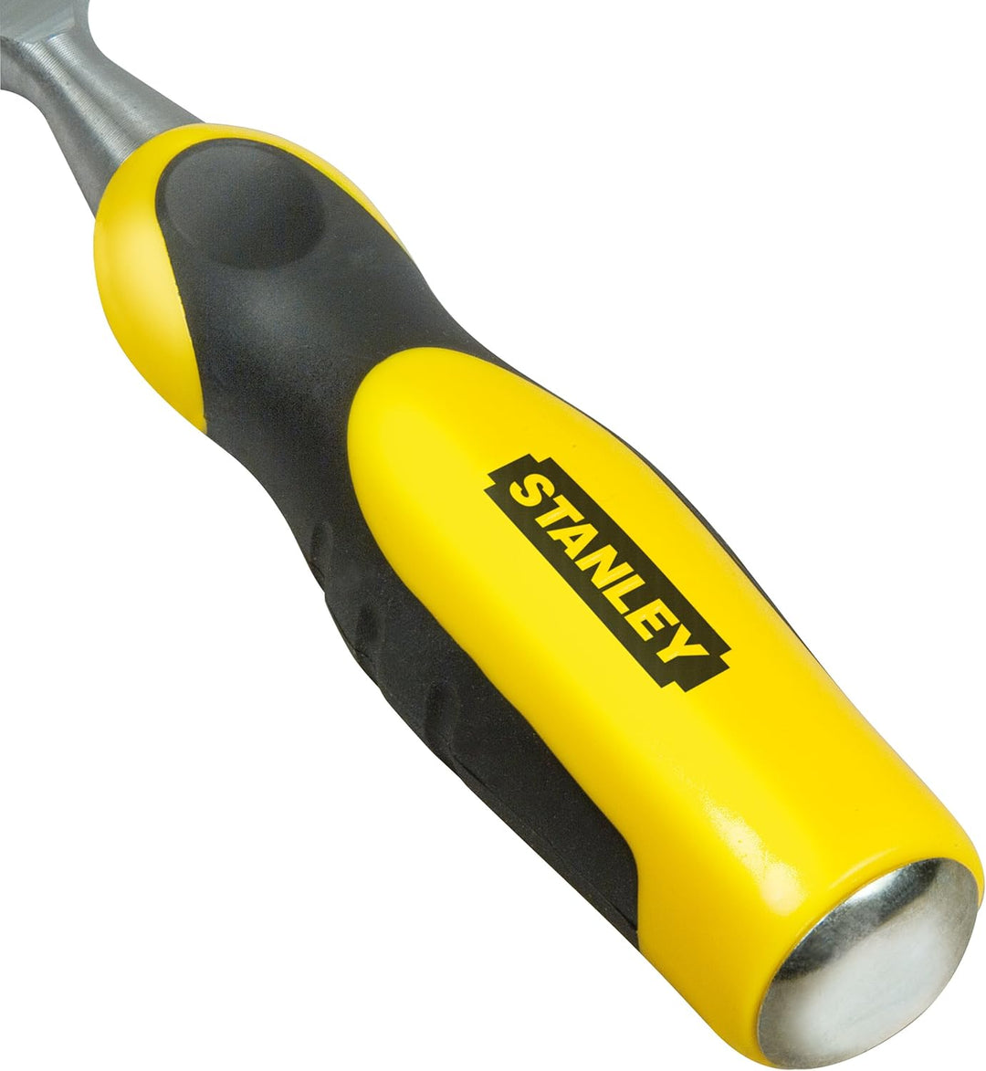 Stanley Dynagrip Stechbeitel (6 mm Eisenlänge, Karbonstahl, Chrom-Stahl-Legierung, Schlagkappe aus S