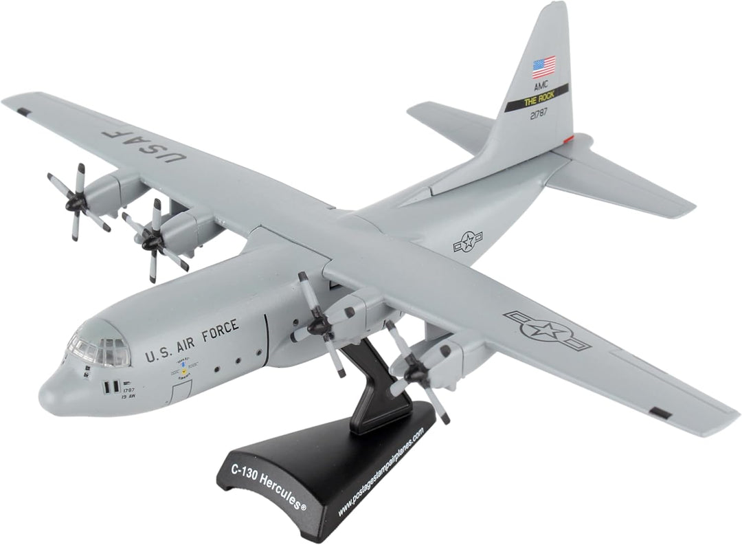 Daron Worldwide Trading Postage Stamp USAF C-130 1/200 Spare 617 Airplane Model