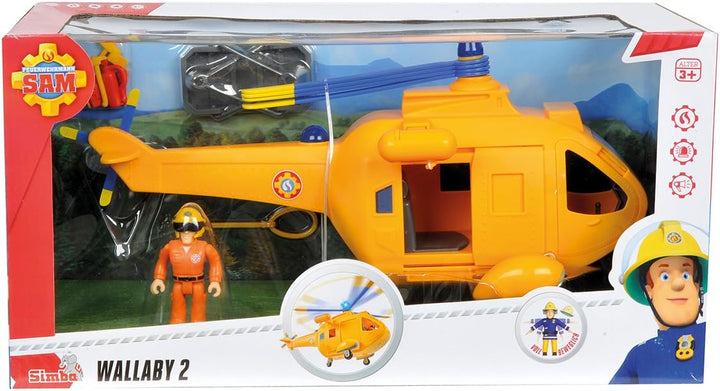 Smoby 109251002002 - Feuerwehrmann Sam Helicoptere Wallaby 2