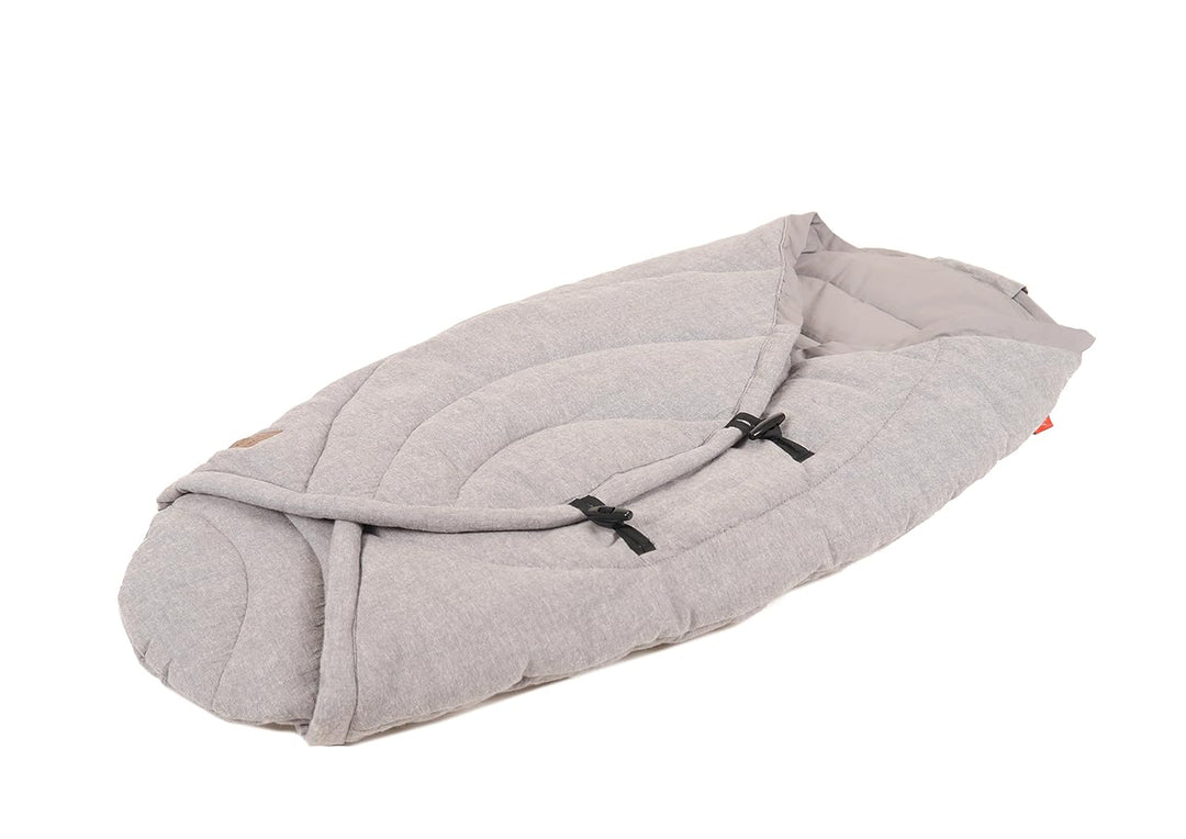 Kaiser 6536873 Sommer Einschlagdecke Carl Melange, Fb. Light Grey Melange, Perfekt für warme Tage ge