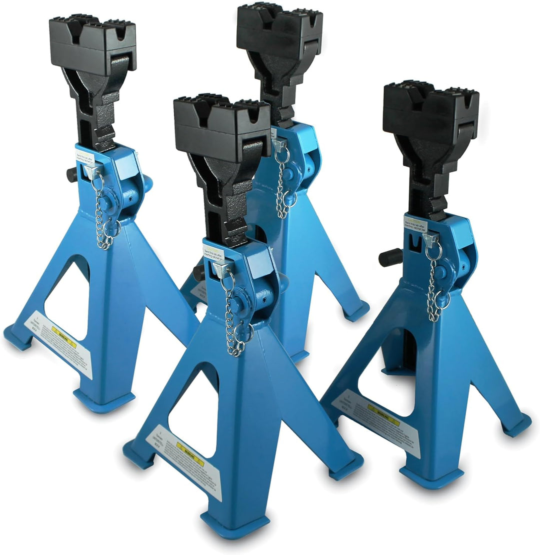 BITUXX® 4 x Unterstellböcke Auto PKW Abstellbock Stützbock Unterstellbock Wagenheber Stützen 3000 kg