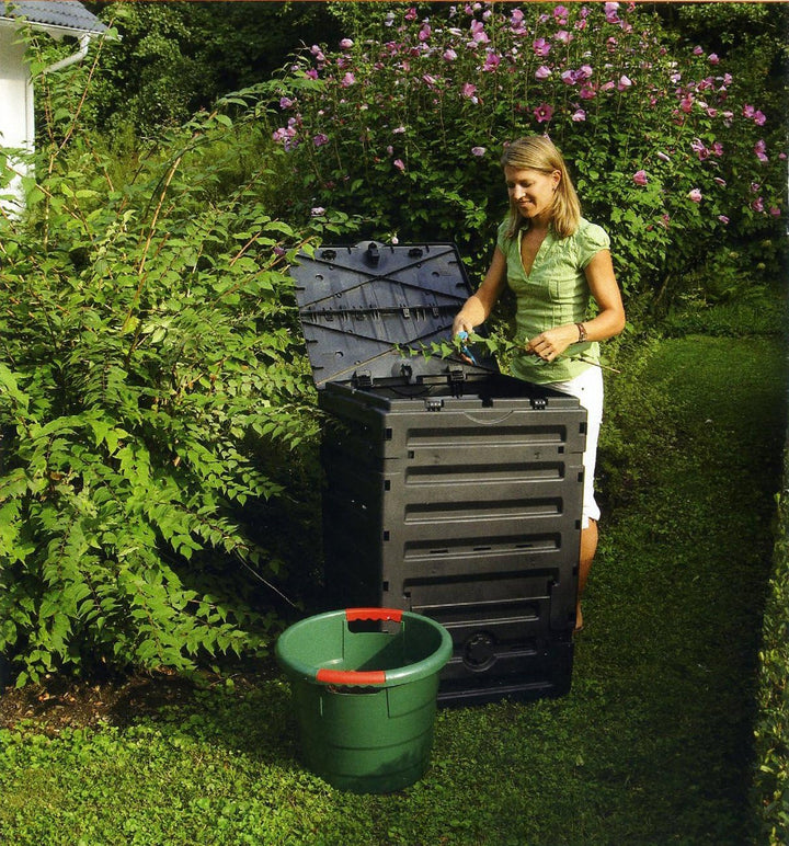 Graf 628001 Komposter Eco-Master, 450 L, schwarz