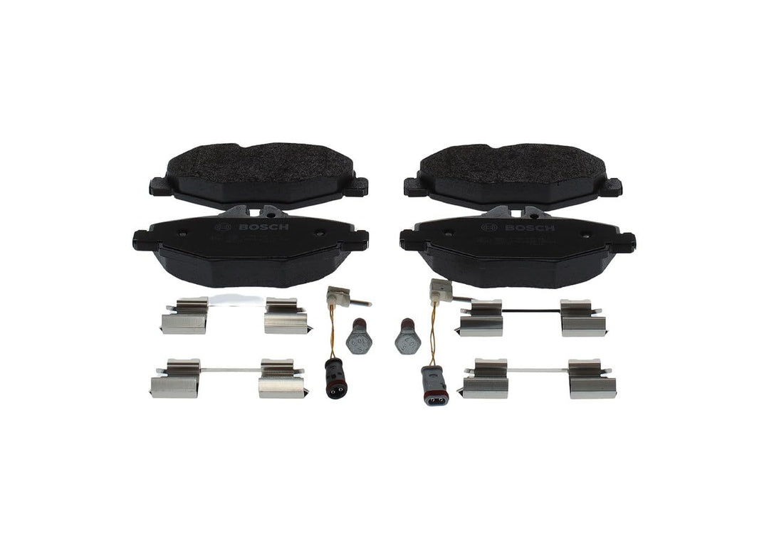 Bosch BP1197 Bremsbeläge - Vorderachse - ECE-R90 Zertifizierung - vier Bremsbeläge pro Set