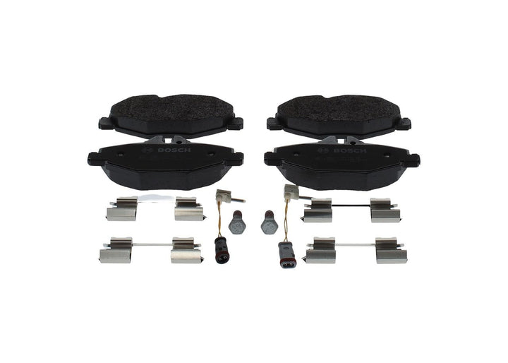 Bosch BP1197 Bremsbeläge - Vorderachse - ECE-R90 Zertifizierung - vier Bremsbeläge pro Set