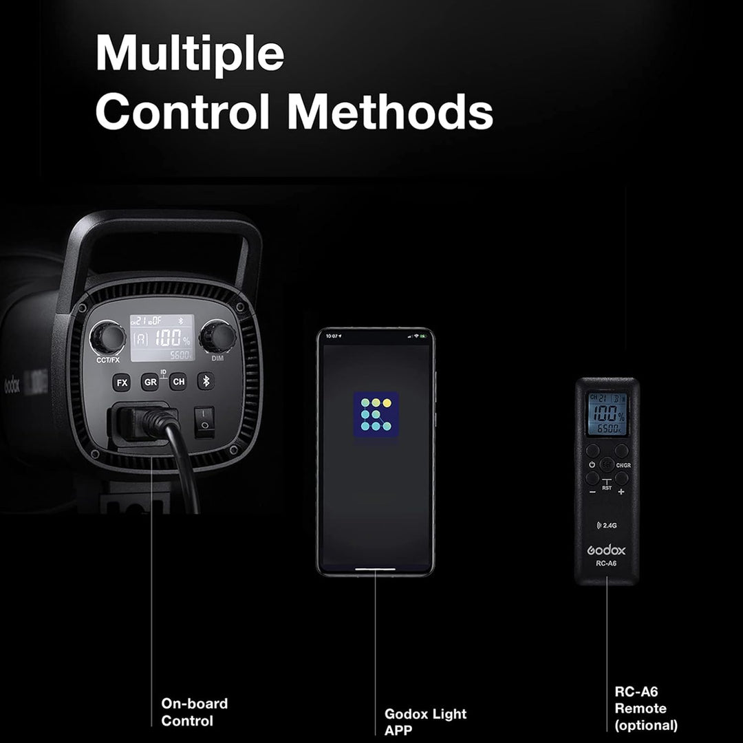 GODOX SL100D Kompakte LED-Videoleuchte Fotografie-Aufhelllicht 100W 5600K 8 Eingebaute FX-Beleuchtun