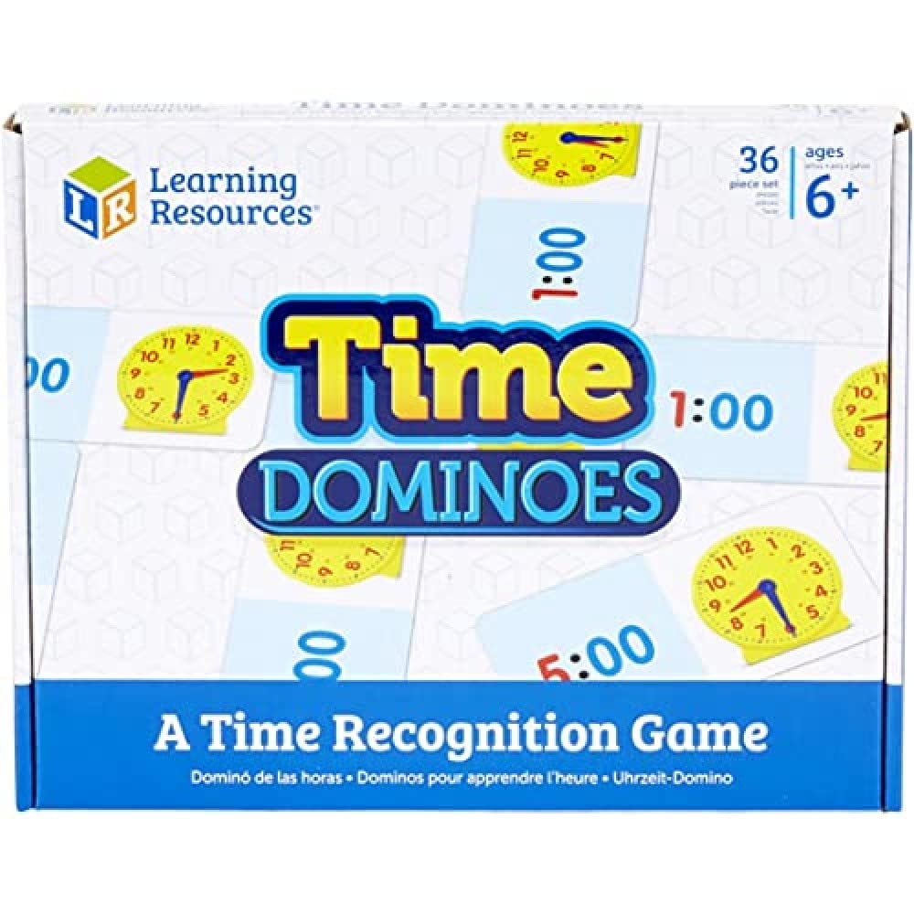 Learning Resources Uhrzeit-Domino