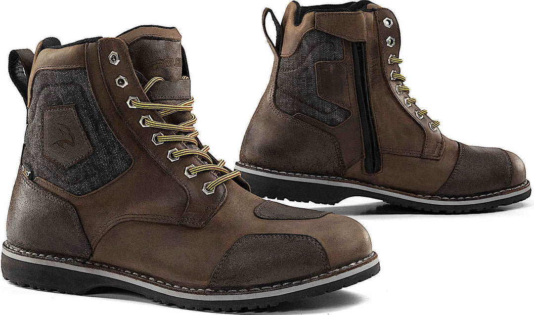Falco Ranger 2 Wasserdichte Motorradstiefel, braun, 43