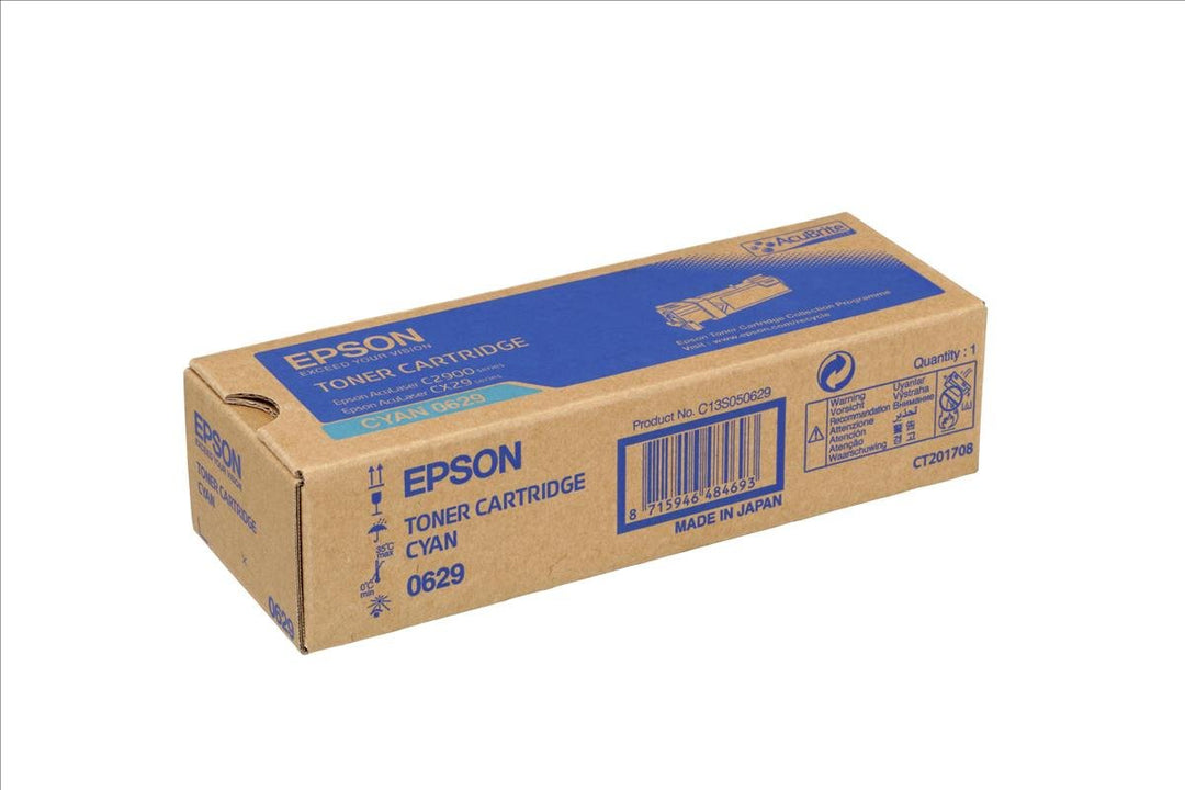 Epson C13S050629 AL-C2900N Tonerkartusche cyan 2.5K