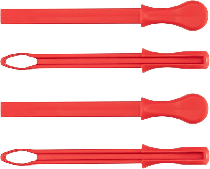TEKTON ORG24407 1/2 Zoll Antrieb x 7 Zoll Hahnenfussschlüssel (rot) Rot 7 in., Rot 7 in.