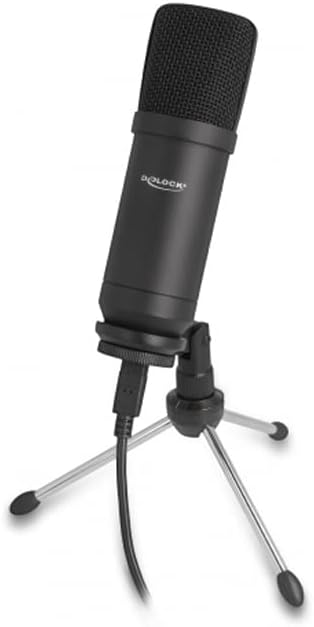 Delock Professionelles USB Kondensator Mikrofon 24 Bit / 192 kHz