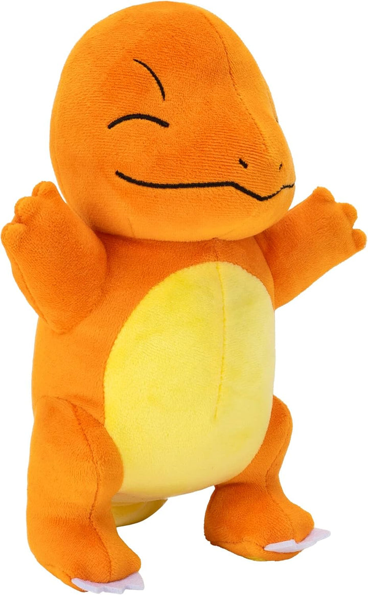 Pokémon PKW2693-20cm Plüsch - Schiggy, offizielles Plüsch & PKW2695-20cm Plüsch - Glumanda, offiziel