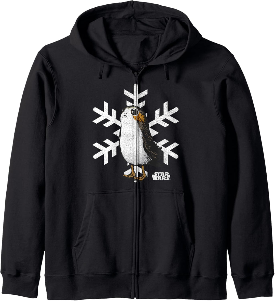 Star Wars Porg Snowflake Christmas Holiday Kapuzenjacke