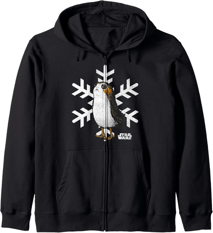 Star Wars Porg Snowflake Christmas Holiday Kapuzenjacke