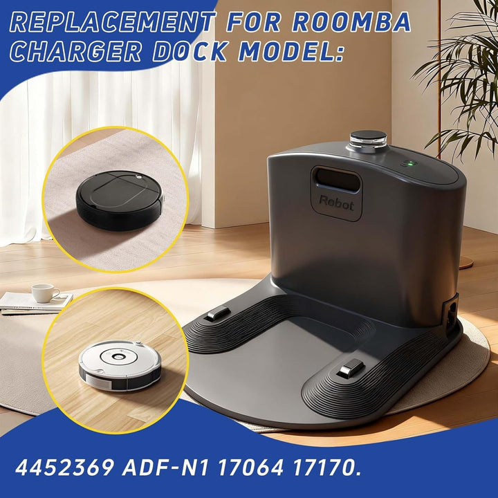 Dockingstation Charger Dock Ladeständer Zubehör Kompatibel mit iRobot Roomba E5 E6 I1 I3 I4 I6 I7 I8