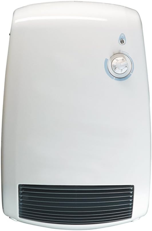 Radialight CES5000 Badezimmer Heizlüfter mit Metallgehäuse für die Wandmontage