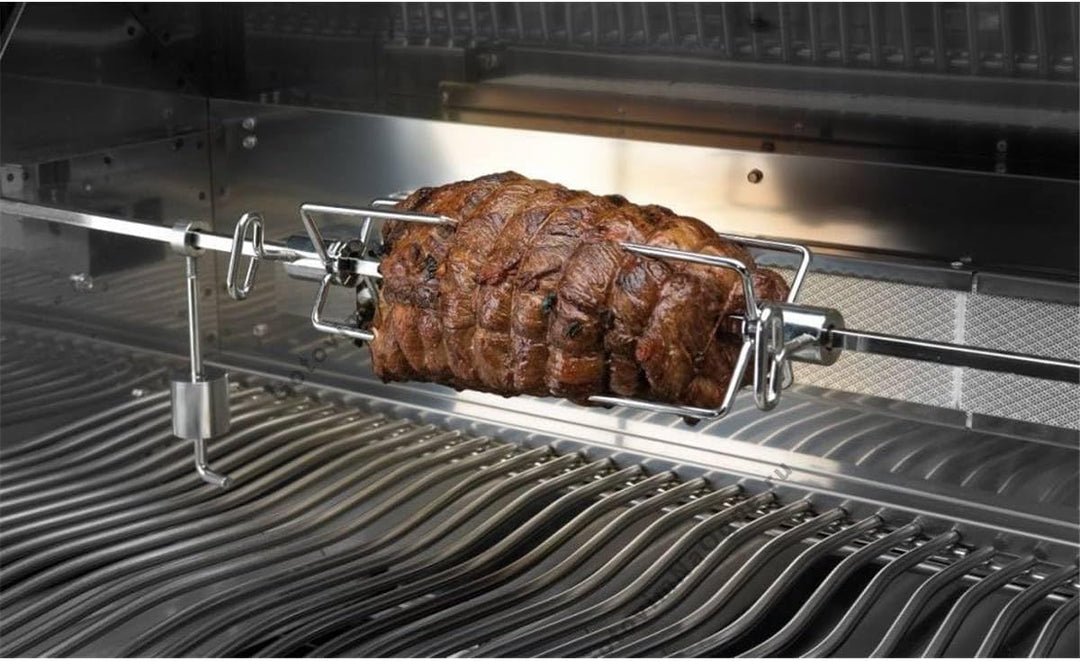 Napoleon 69912 Drehspiessset Silber Single, Single