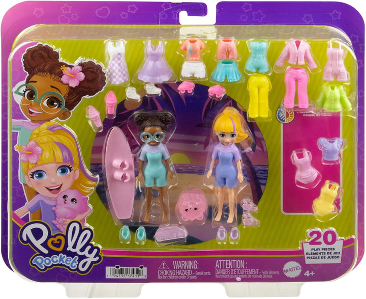 Polly Pocket Surfmode-Set für Mädchen ab 4 Jahren