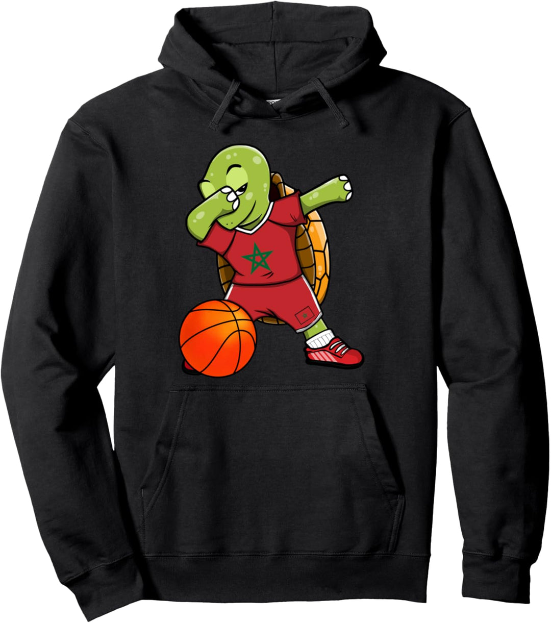 Marokko-Trikot für Basketball-Fans, Marokkanisches Design Pullover Hoodie