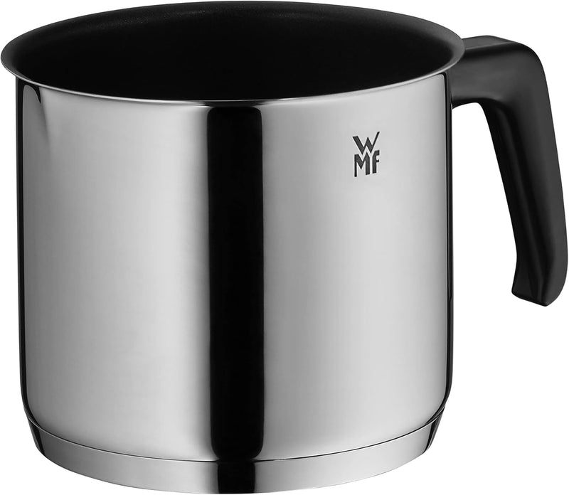 WMF Milchtopf Induktion 14 cm ohne Deckel, kleiner Topf 1,7l, Cromargan Edelstahl beschichtet, Kunst